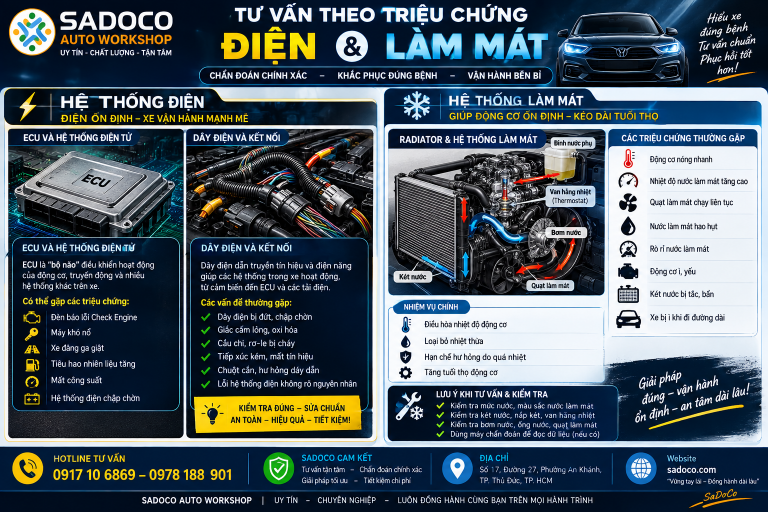 Chẩn đoán lỗi động cơ ô tô